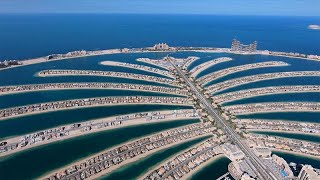 La isla artificial con forma de palmera de Dubái