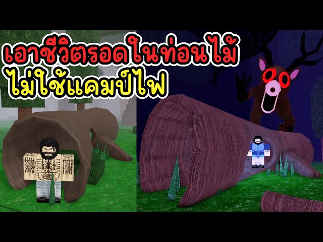 เอาชีวิตรอดในท่อนไม้ ไม่ใช้แคมป์ไฟ : 99 Nights in the Forest | Roblox