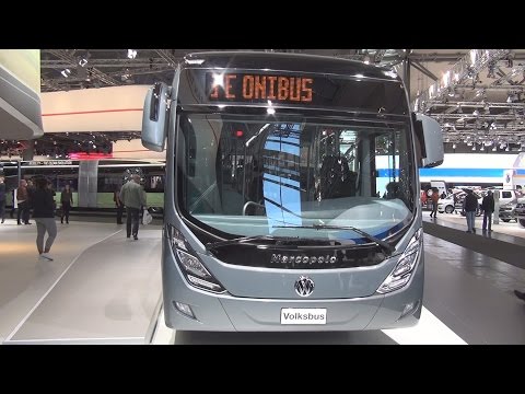 Volkswagen Volksbus 18.280 OT LE Marcopolo Bus (2017) Exterior and Interior in 3D