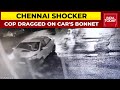 Video: Chennai cop trying to stop kidnappers dragged on car’s bonnet