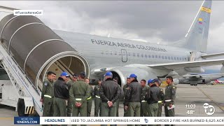 Colombia sends plane to San Diego to pick up deported citizens