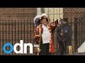 Town Crier announces birth of Kate & William's Royal baby amid Cheers