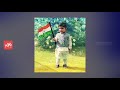 Allu Arjun celebrates I-Day by hoisting national flag