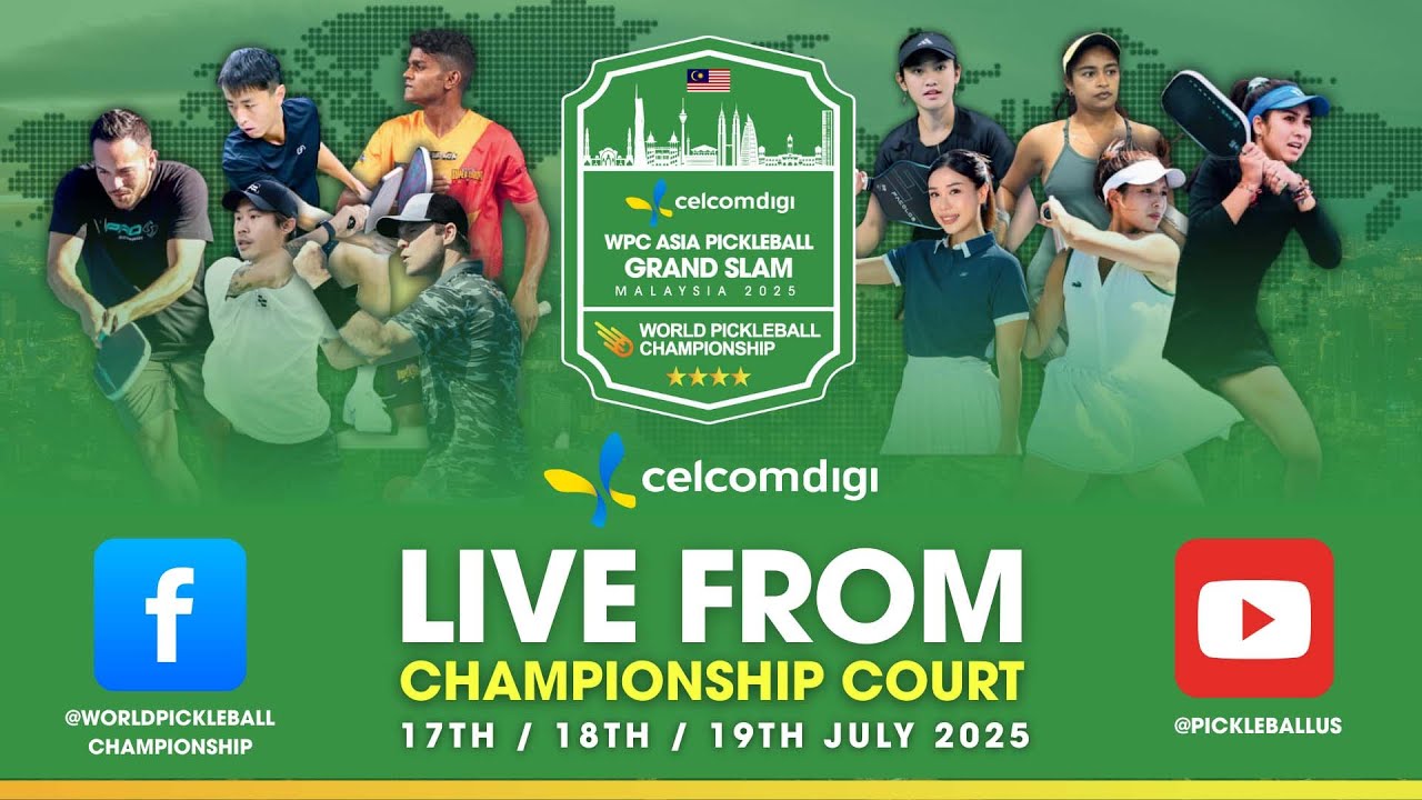WPC Asia Pickleball Championship Malaysia 2025 : Men's Doubles 19+ Open FINAL