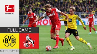 🔴 LIVE | Borussia Dortmund — 1. FC Köln | Matchday 10 – Bundesliga 2021/22
