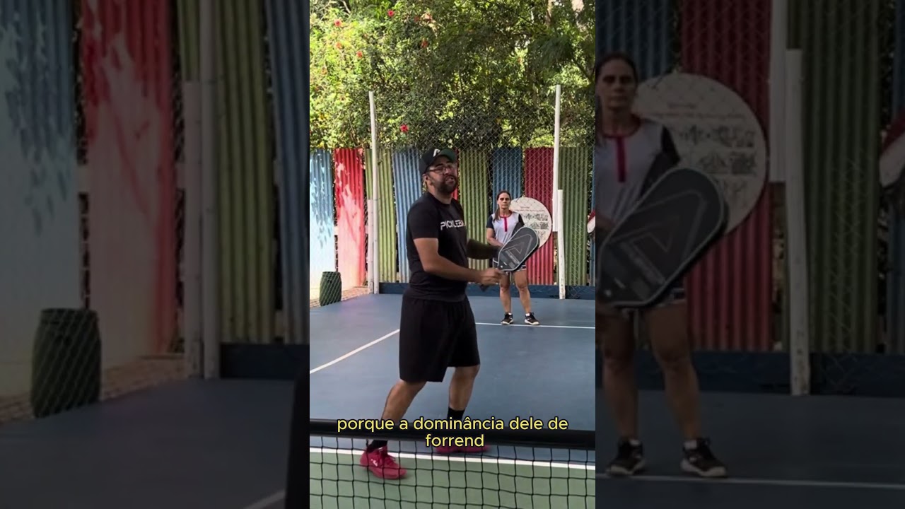 Pickleball STACKING Sabe oque é? PT 07 #pickleball #tennis #sports #sport #shorts #short