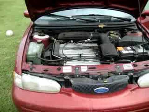 How to change a starter on a 1995 ford contour #5