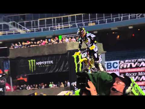 Supercross LIVE! 2013 - And On The Podium Tonight - Blake Wharton in Toronto 