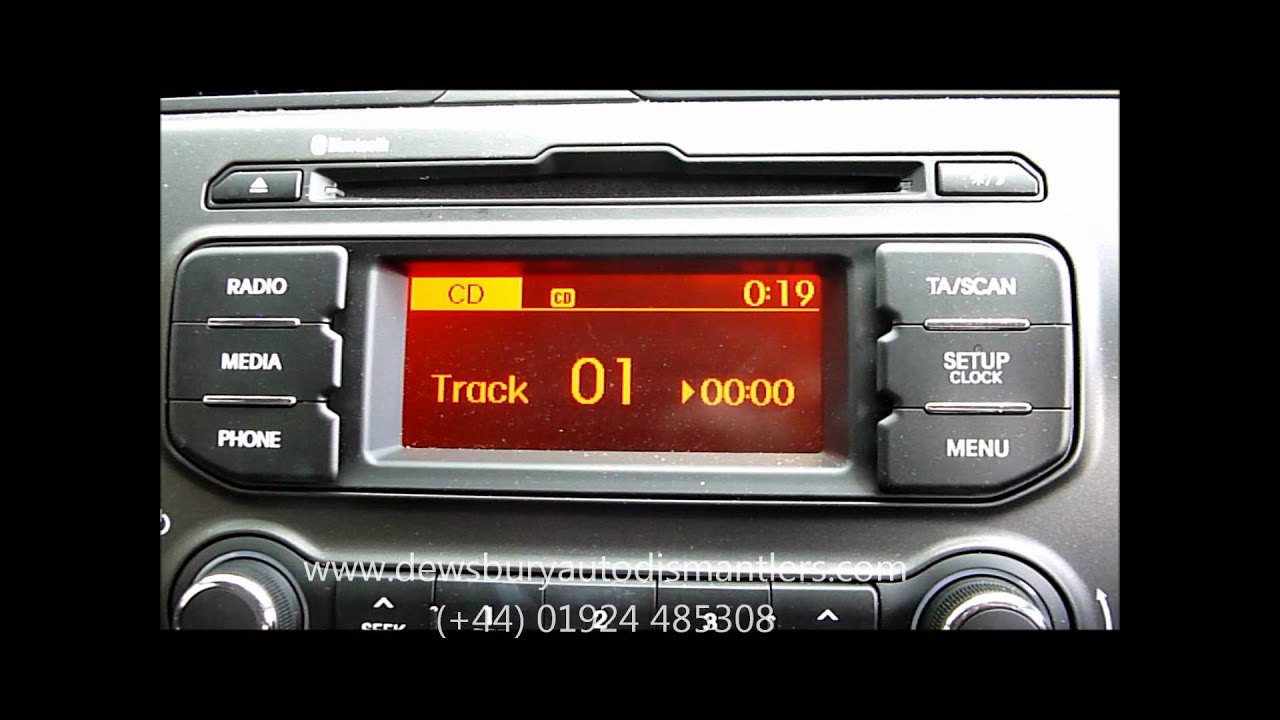 2012 KIA RIO CD PLAYER/STEREO YouTube