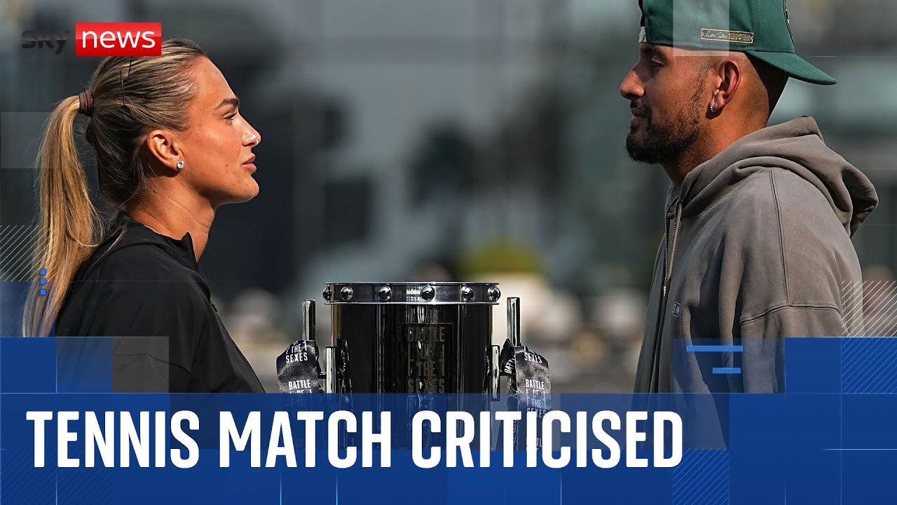 'Battle of the Sexes' tennis match is 'belittling women's sport'