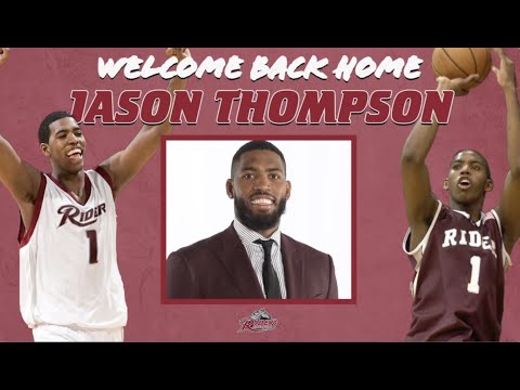 Jason Thompson Announces Retirement & Special Assistant Coaching Position with Rider University Men's Basketball.