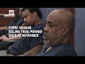 Ex-gang leaders murder trial in Tupac Shakur killing pushed back  - 01:16 min - News - Video