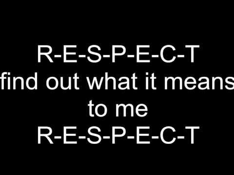 Aretha Franklin - Respect lyrics