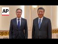 China President Xi welcomes Blinken ahead of meeting in Beijing