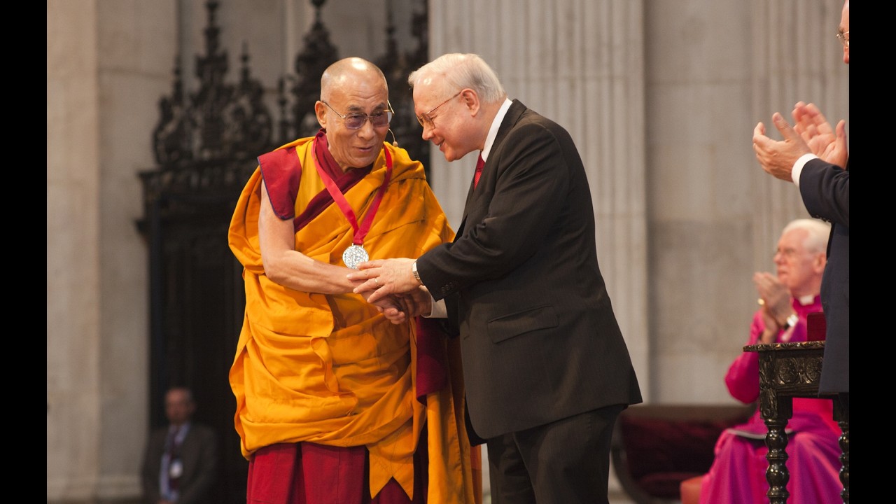 ON THIS DAY: May 14, 2012, His Holiness the Dalai Lama was awarded "The Templeton Prize".