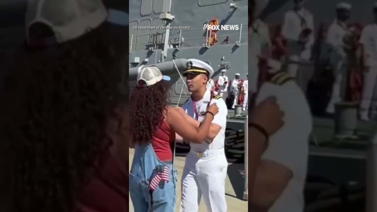 Sailors REUNITE with families after 11-month deployment #foxnews #news #us #fox