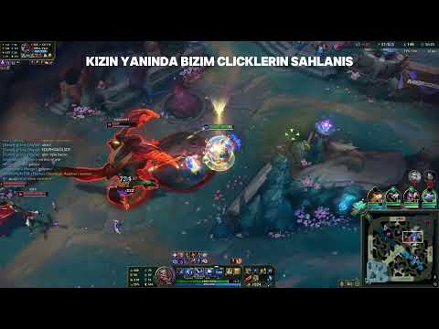 Kızın Yanında bizim clicklerin şahlanış #shorts #shortvideo #lol #leagueoflegends