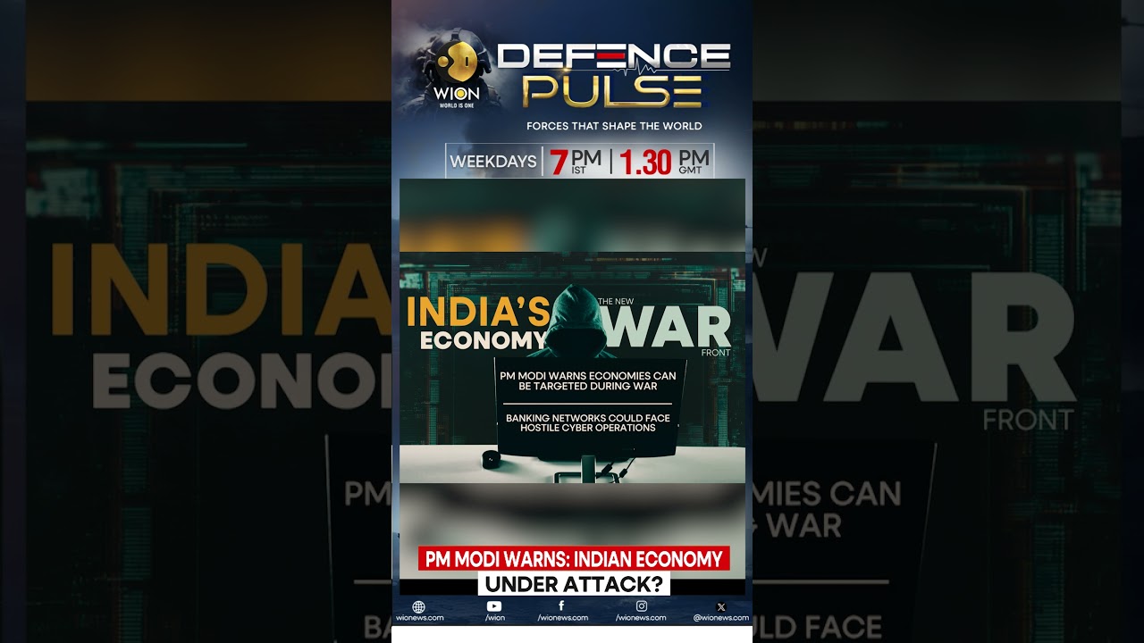 PM Modi Warns: Indian Economy Under Attack? | WION Defence Pulse