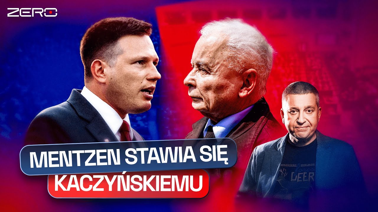 MENTZEN O KACZYŃSKIM: "POLITYCZNY GANGSTER". ISKRZY NA PRAWICY