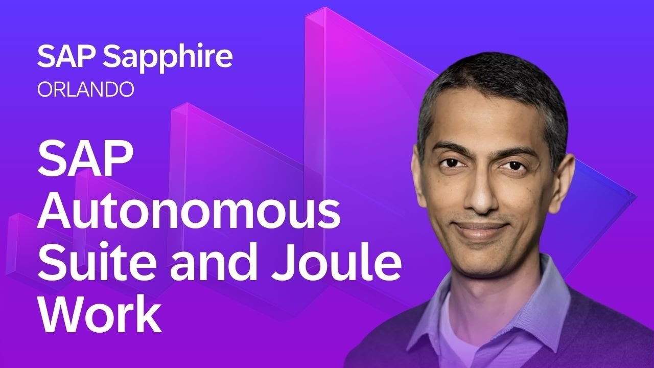 SAP Autonomous Suite and Joule Work | SAP Sapphire Orlando 2026