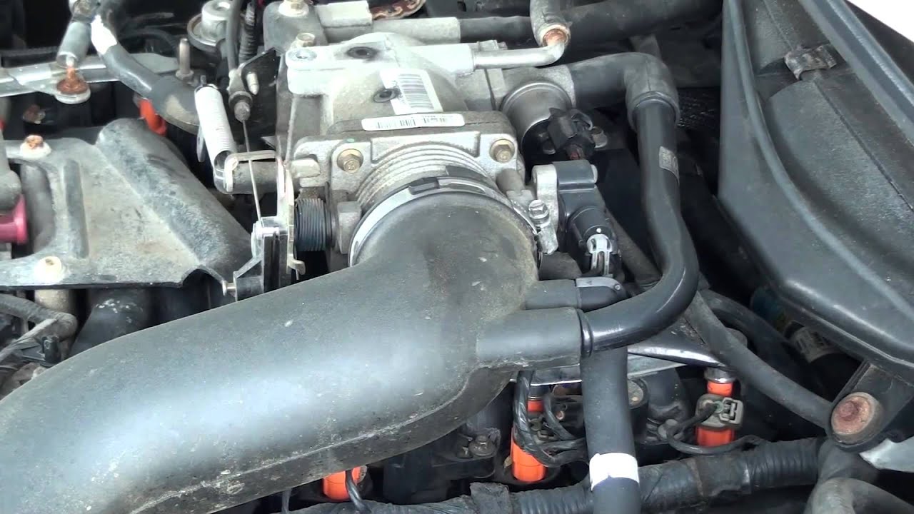 HOW TO CLEAN A THROTTLE BODY !!! D.I.Y. AND SAVE !! - YouTube hyundai sonata 2 5 engine diagram 