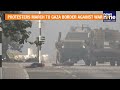 Protesters March to Gaza Border Demanding End to War | Israel-Palestine Conflict | News9  - 01:55 min - News - Video