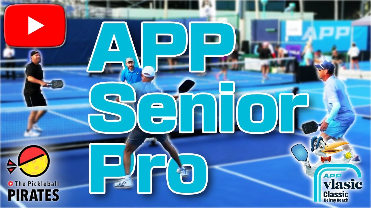 Pickleball APP Tour Delray Beach Champions 1st Round