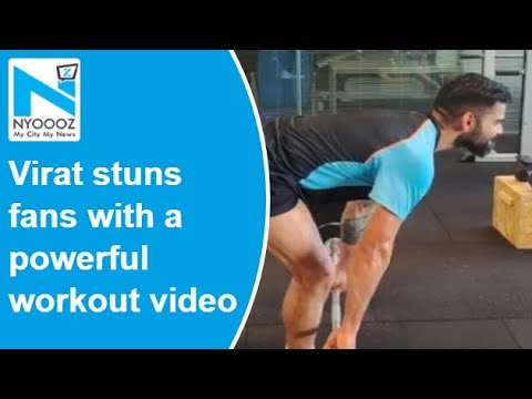 Whoa! Virat Kohli stuns fans with a powerful weightlifting video Whoa! Virat Kohli stuns fans with a powerful weightlifting video