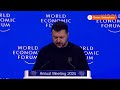 Zelenskiy calls for unity against Putin in Davos speech | REUTERS  - 00:35 min - News - Video