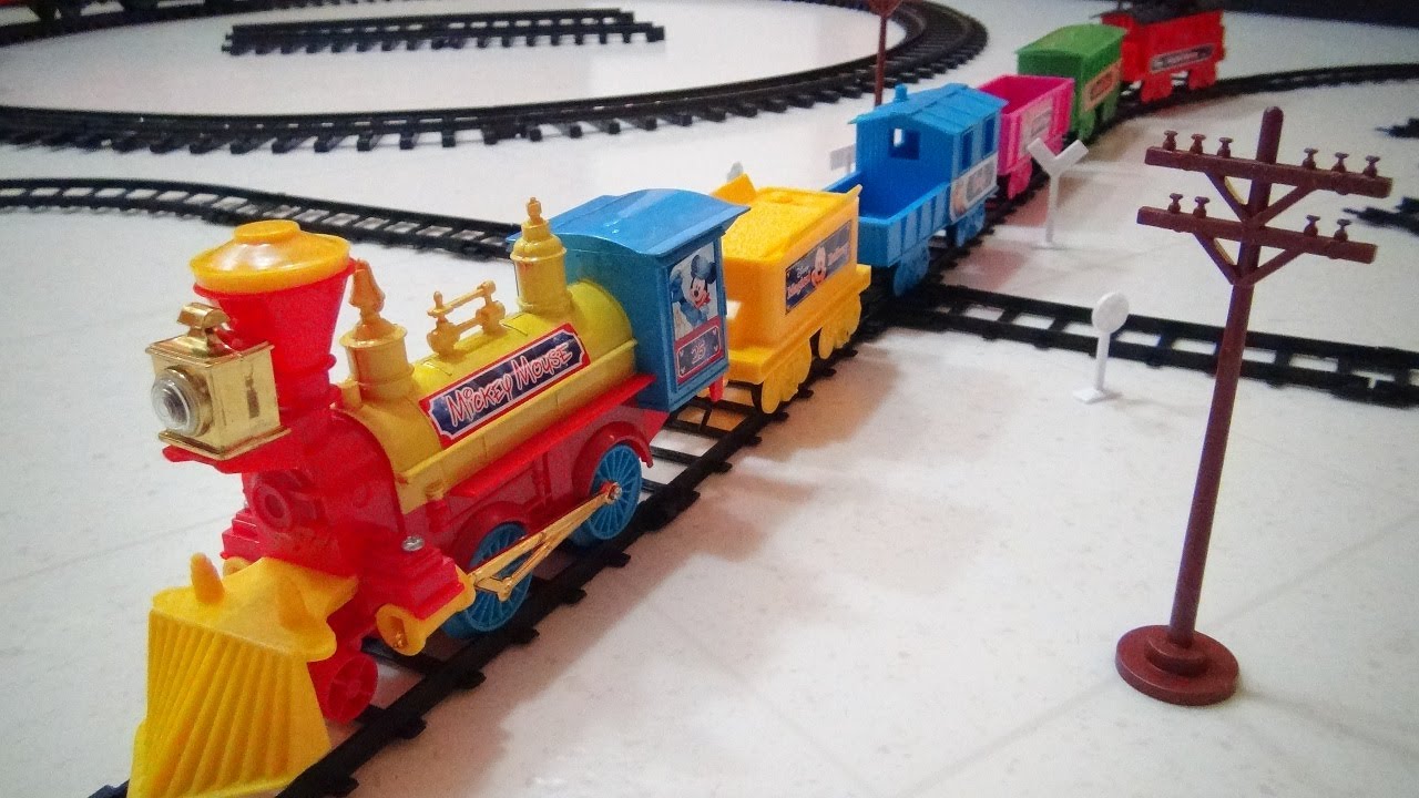 disney toy train playset