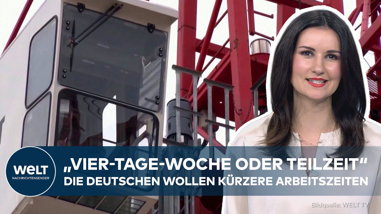 ARBEITSZEIT: Vier-Tage-Woche im Trend – Umfrage zeigt Wunsch nach kürzerer Arbeitszeit