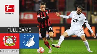 🔴 LIVE | Bayer 04 Leverkusen — TSG Hoffenheim | Matchday 16 – Bundesliga 2021/22