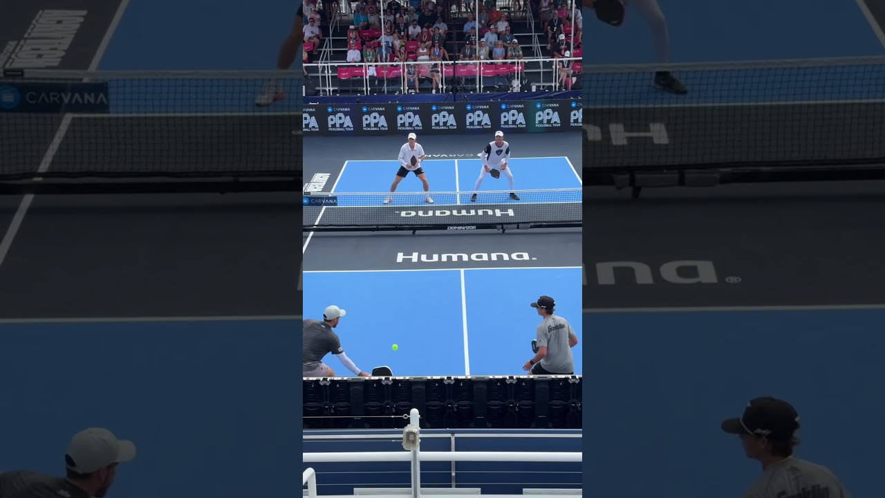 OH MY GOODNESS 😳 Andrei Daescu and Christian Alshon 💥 This level of pickleball 🔥