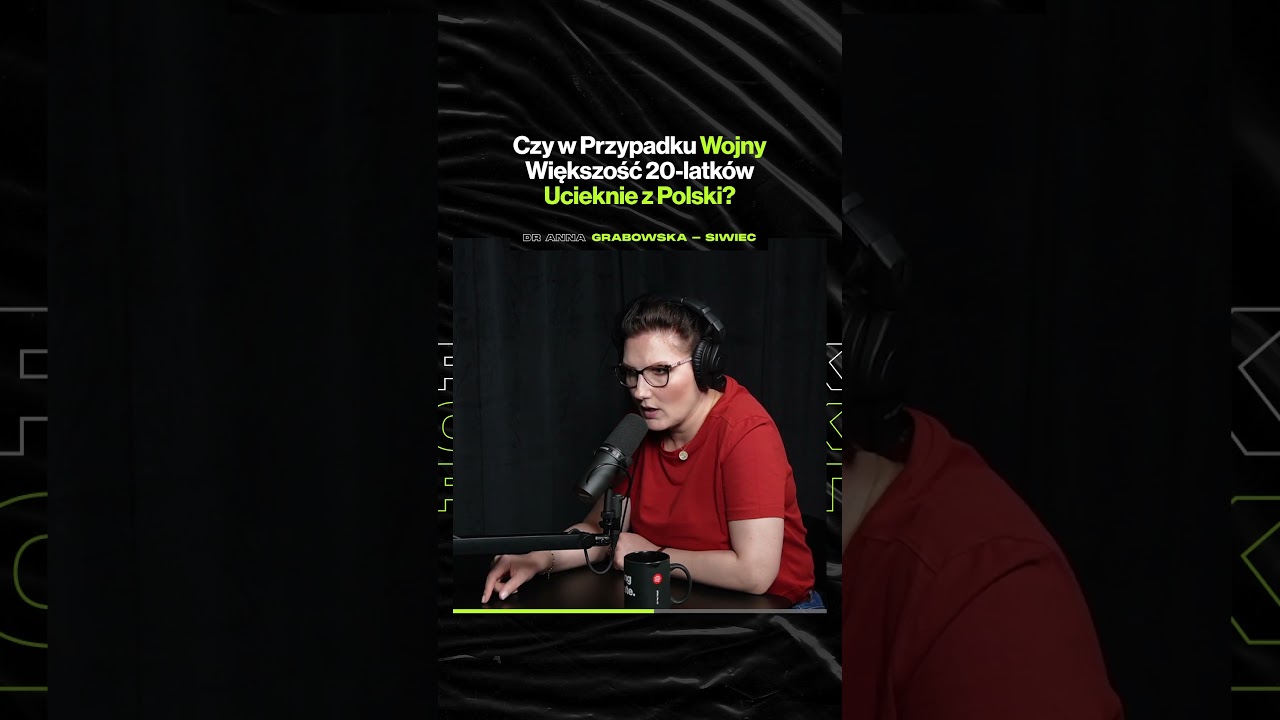 Czy w Przypadku Wojny Większość 20-latków Ucieknie z Polski? – ft. dr Anna Grabowska-Siwiec