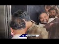 Ram Charan Reached Pawan Kalyan Residence In Pithapuram | V6 News  - 02:03 min - News - Video