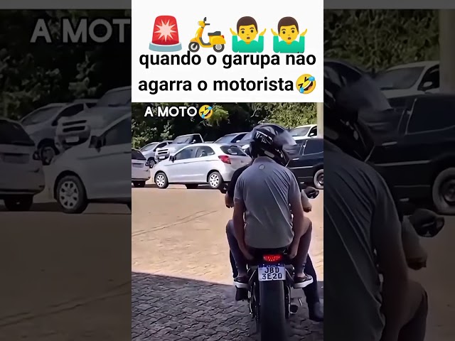#motovlog#motoca cai da garupa da moto# veja#!