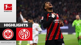 Frankfurt Fights For European Slots! | Eintracht Frankfurt — Mainz | Highlights | MD19 – Bundesliga