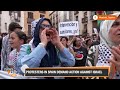 Protesters in Spain Demand Action Against Israel After Rafah Airstrike | News9