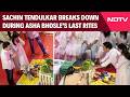Asha Bhosle Funeral | Mumbai: Sachin Tendulkar Breaks Down In Tears During Asha Bhosles Last Rites