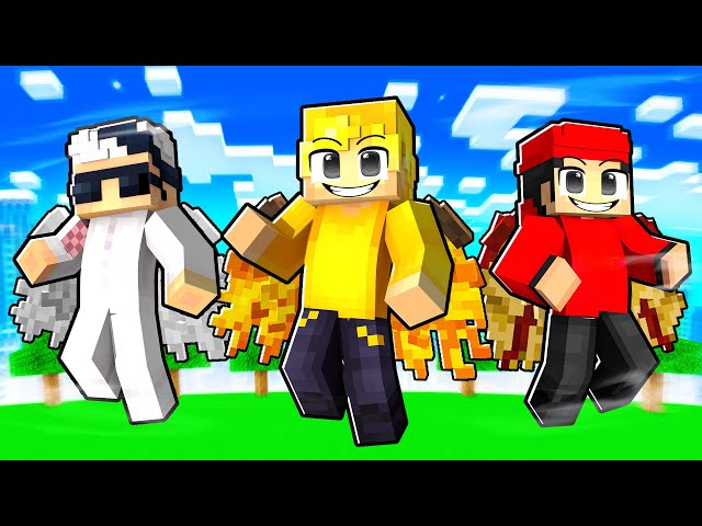 أجنحة طيران في ماين كرافت 😎!!