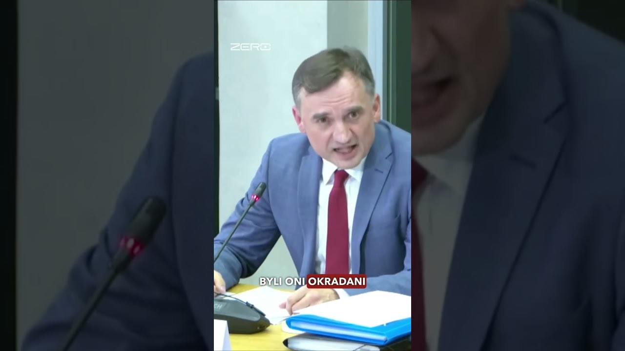 ZIOBRO O GIERTYCHU: ZŁODZIEJ!