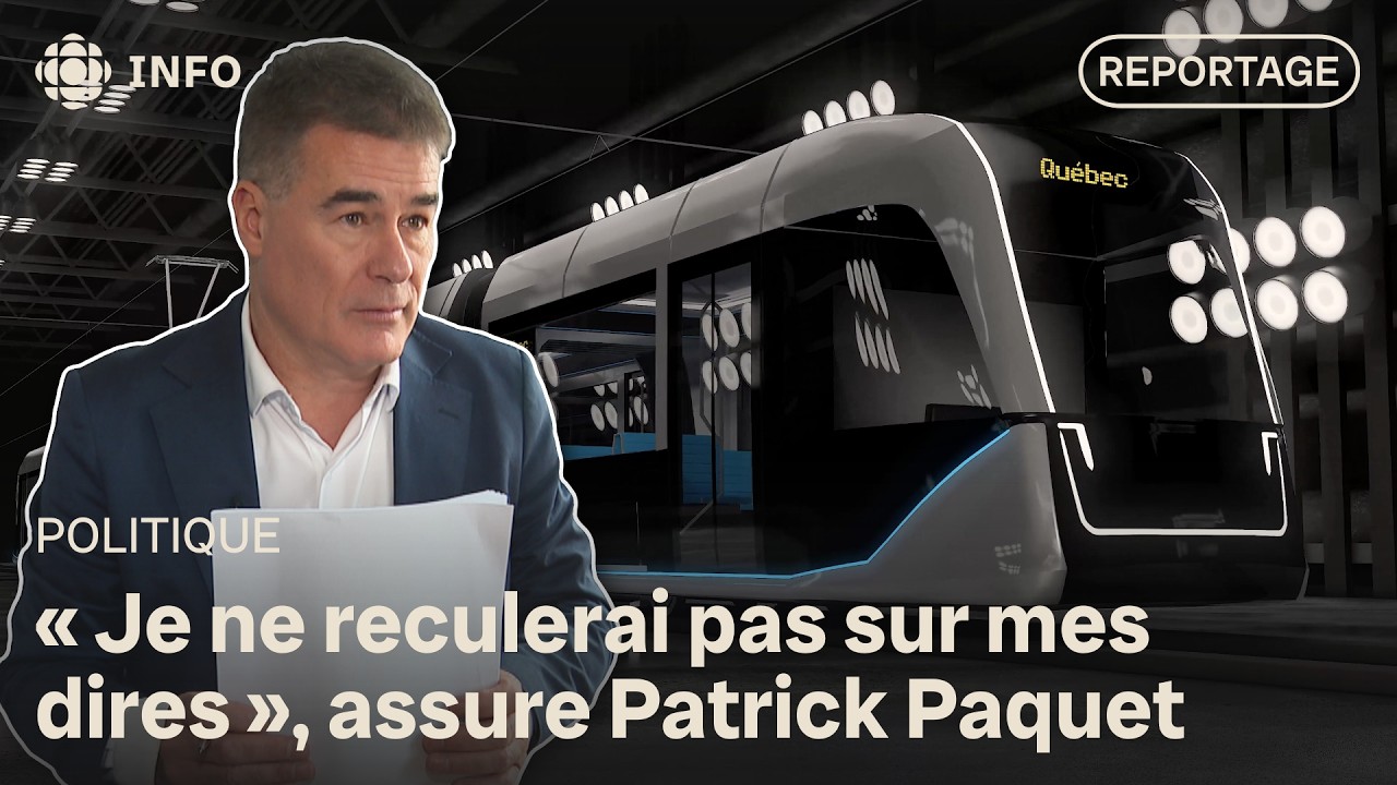 « Règle de trois » : Patrick Paquet persiste et signe sur le financement du tramway