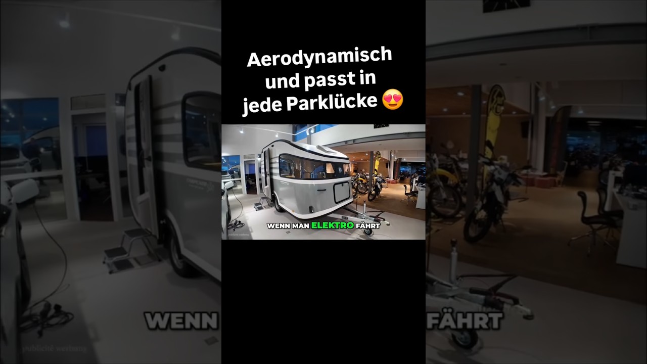 Aerodynamisch und passt in jede Parklücke. wohnmobil vanlife camping
