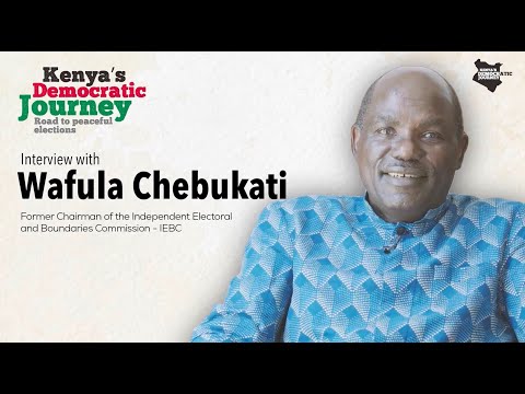 Former Chairman of Independent Electoral and Boundaries Commission (IEBC) - Mr. Wafula W. Chebukati