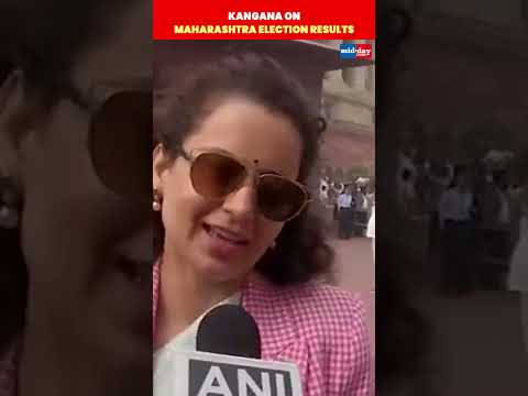 Entire country is trusting PMs leadership Kangana on Maharashtra election results shots 25K views  play Short