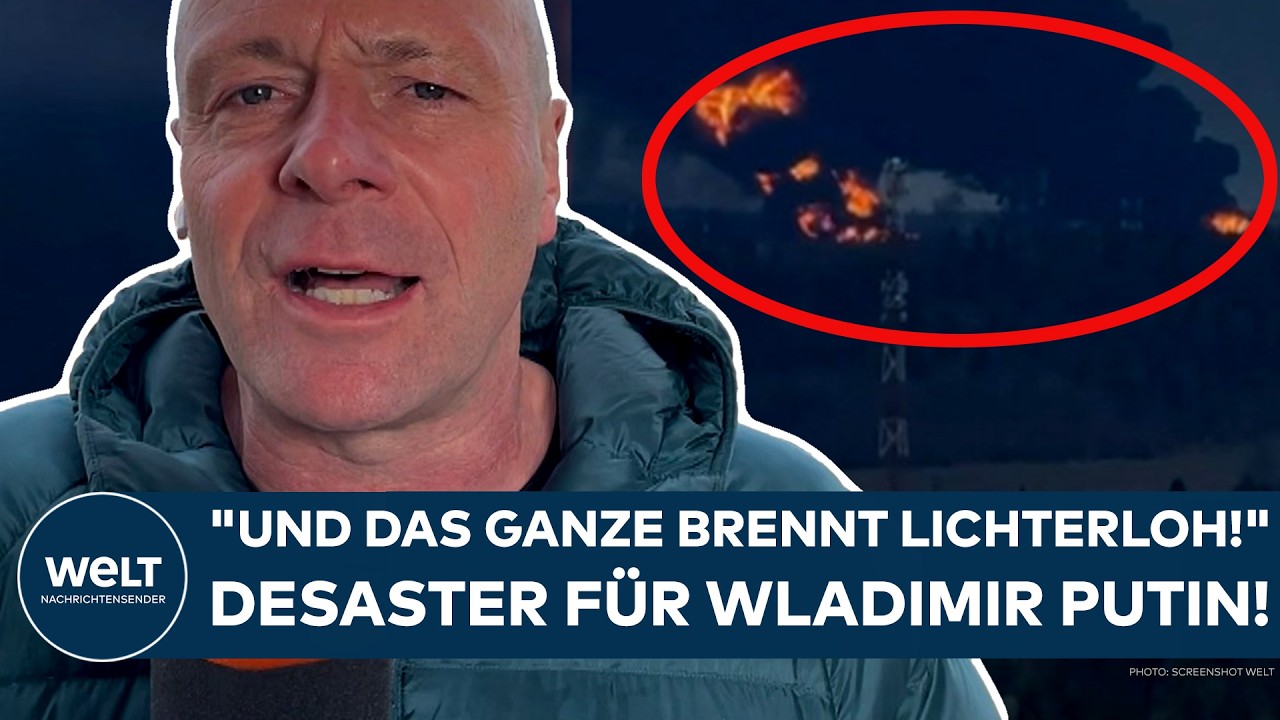 UKRAINE-KRIEG: "Das sehen wir jetzt an einem aktuellen Beispiel!" Neues Desaster für Wladimir Putin!