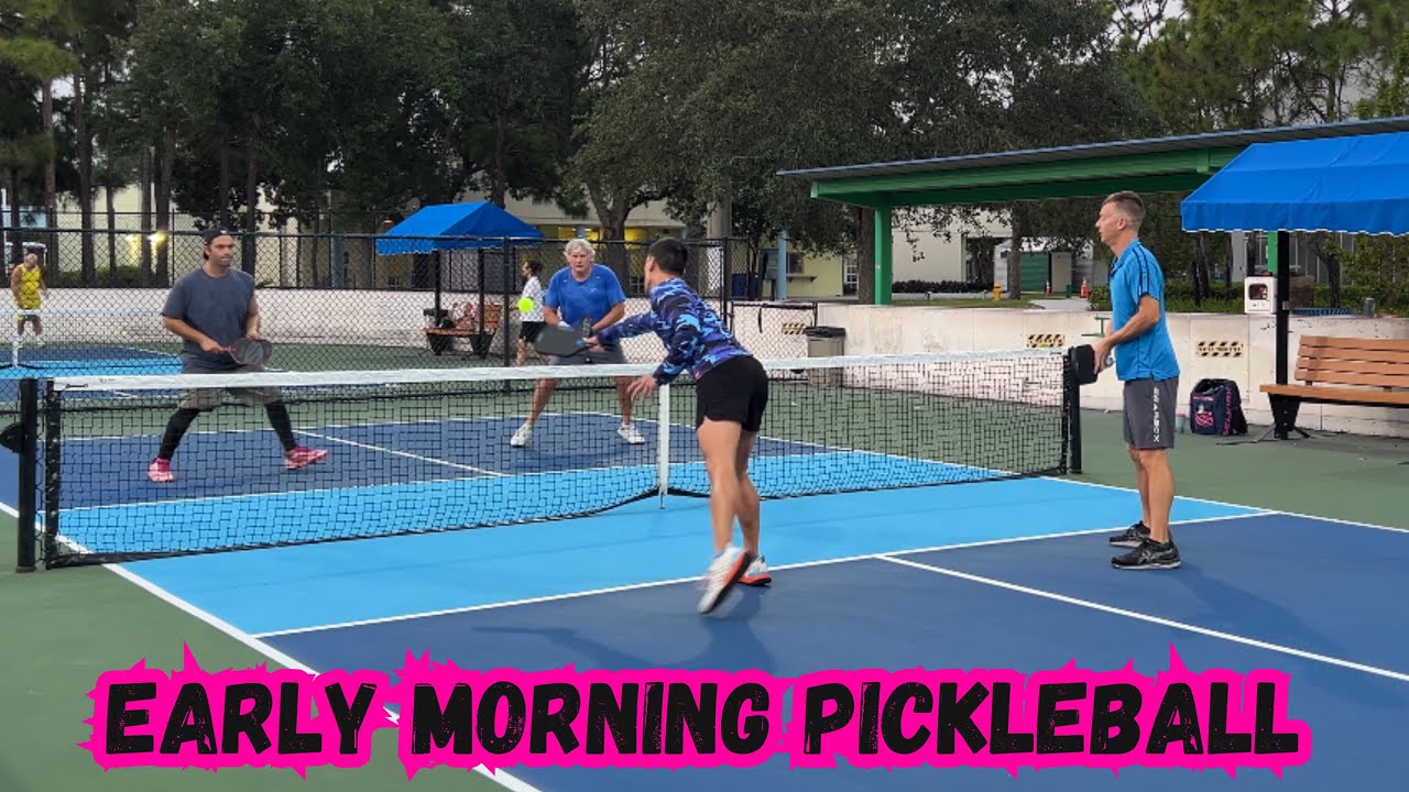 Early Morning Pickleball