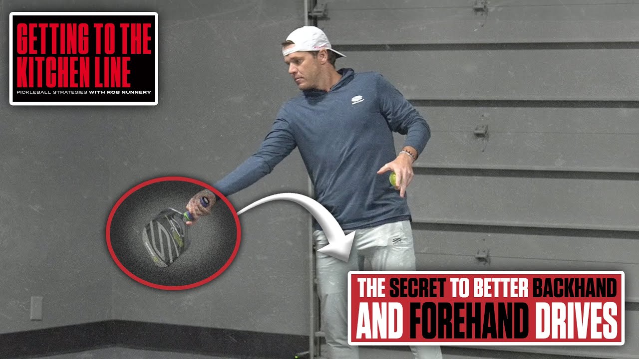Forehand Drive Pickleball Strategy: Pressure Your Opponents Into Making a Mistake
