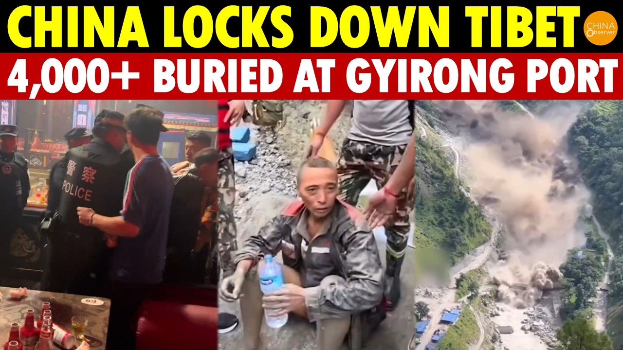 China Locks Down Tibet: 4,000+ Buried Dead At Gyirong Port, Tibetans Arrested For Discussing It