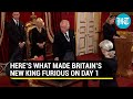 Britain’s new King ‘loses his cool’ during proclamation ceremony; Gets compared to Queen- Viral video